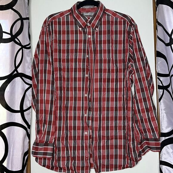 Daniel Cremieux signature collection 100% cotton long sleeve button down shirt - Picture 1 of 10